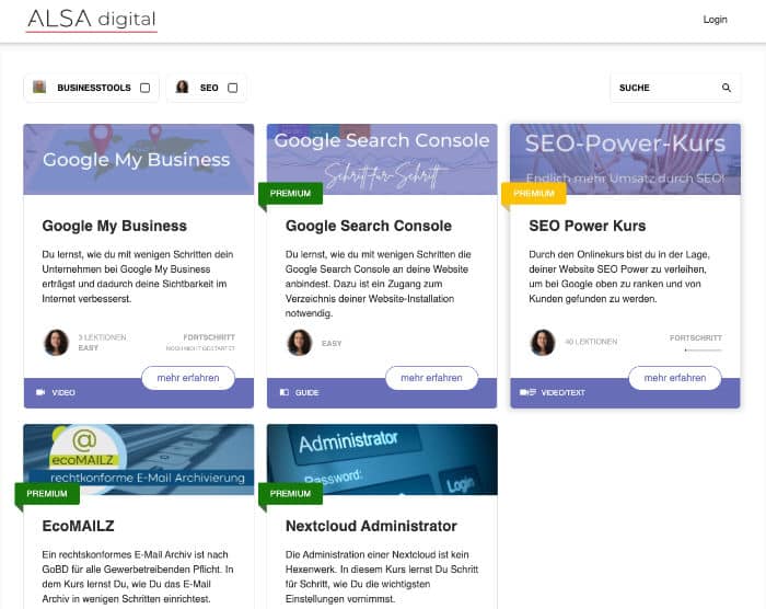 online Kurse anbieten - Kursplattform mit WordPress