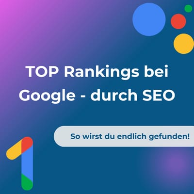 Top Position bei Google durch SEO