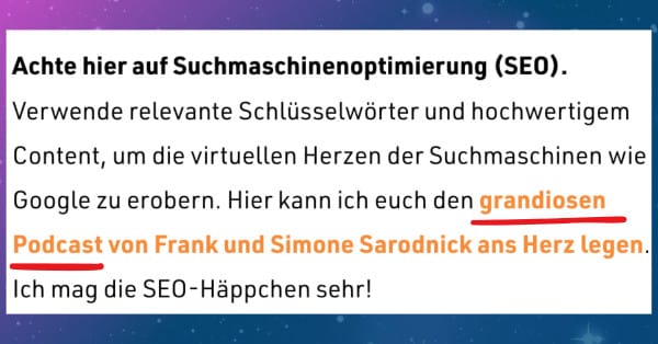 SEO Podcast Empfehlung